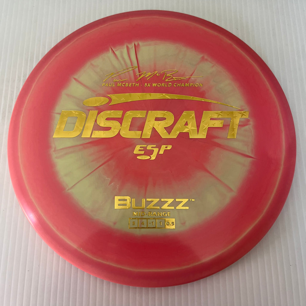 Discraft 5x Paul McBeth ESP Buzzz 5/4/-1/1 (177+g)