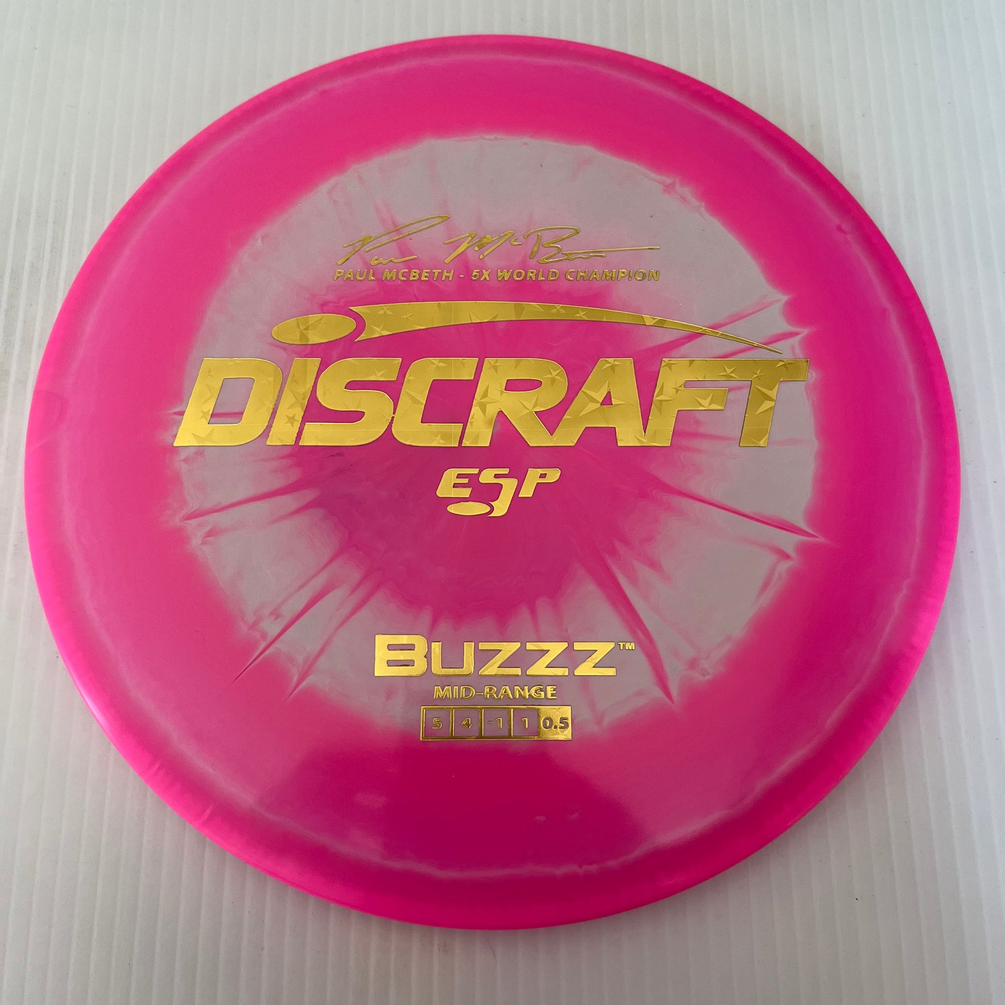 Discraft 5x Paul McBeth ESP Buzzz 5/4/-1/1 (177+g)
