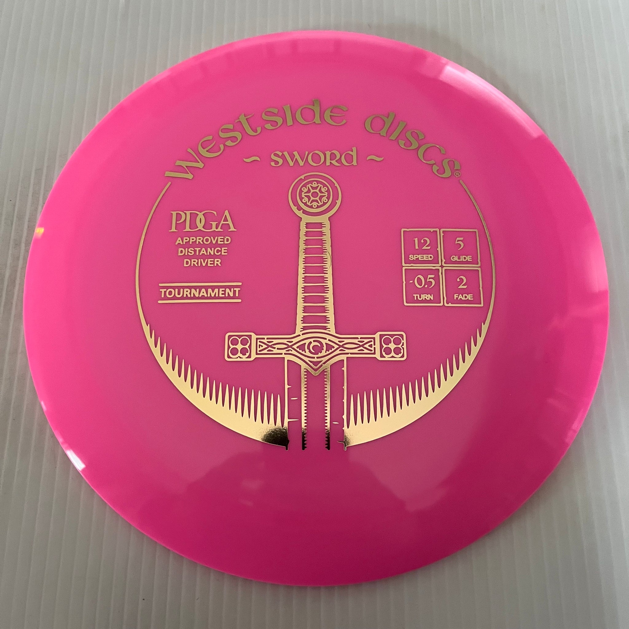 Westside Discs Tournament Sword 12/5/-0.5/2