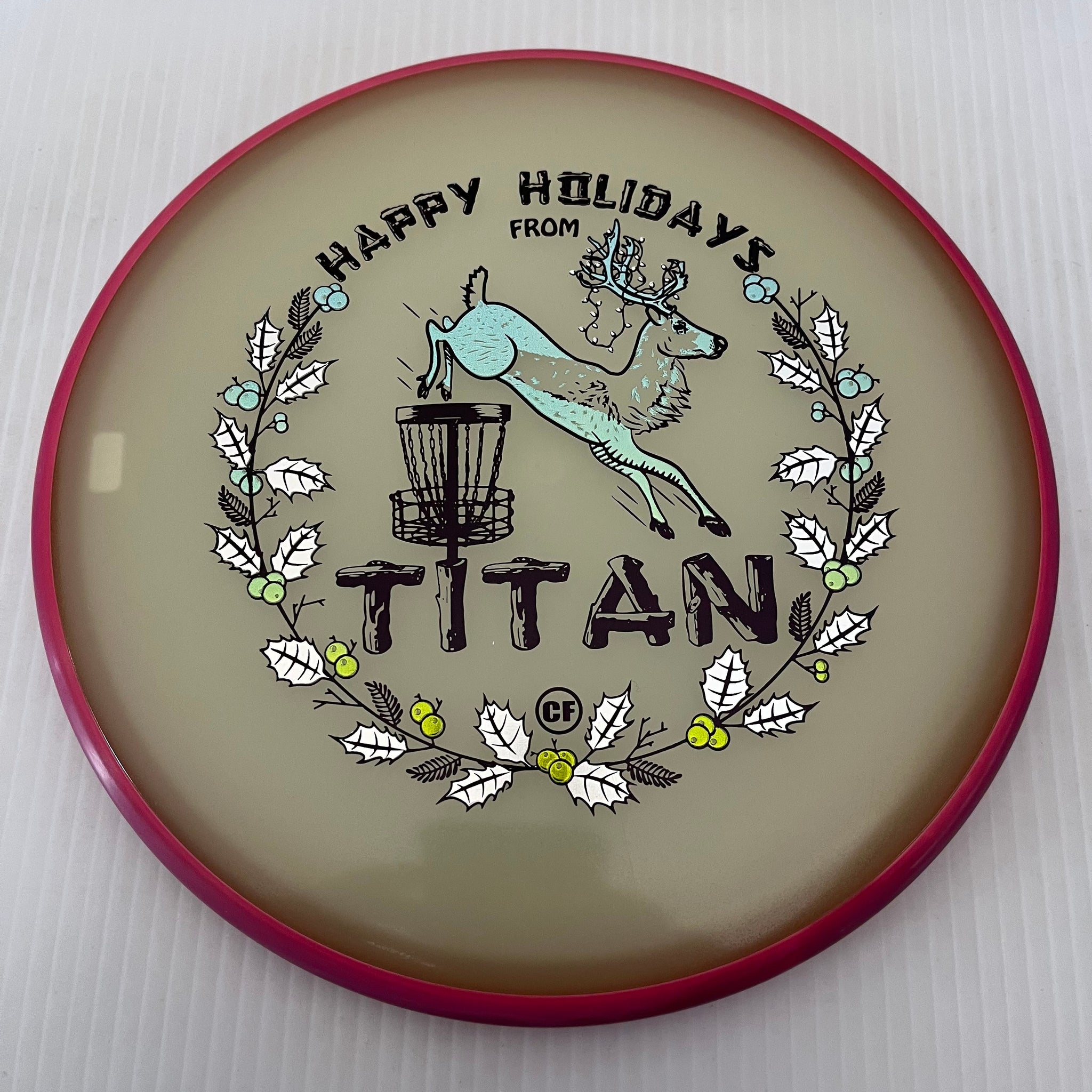 Axiom "Happy Holidays" Cory Fausch Eclipse 2.0 Glow Envy 3/3/0/2