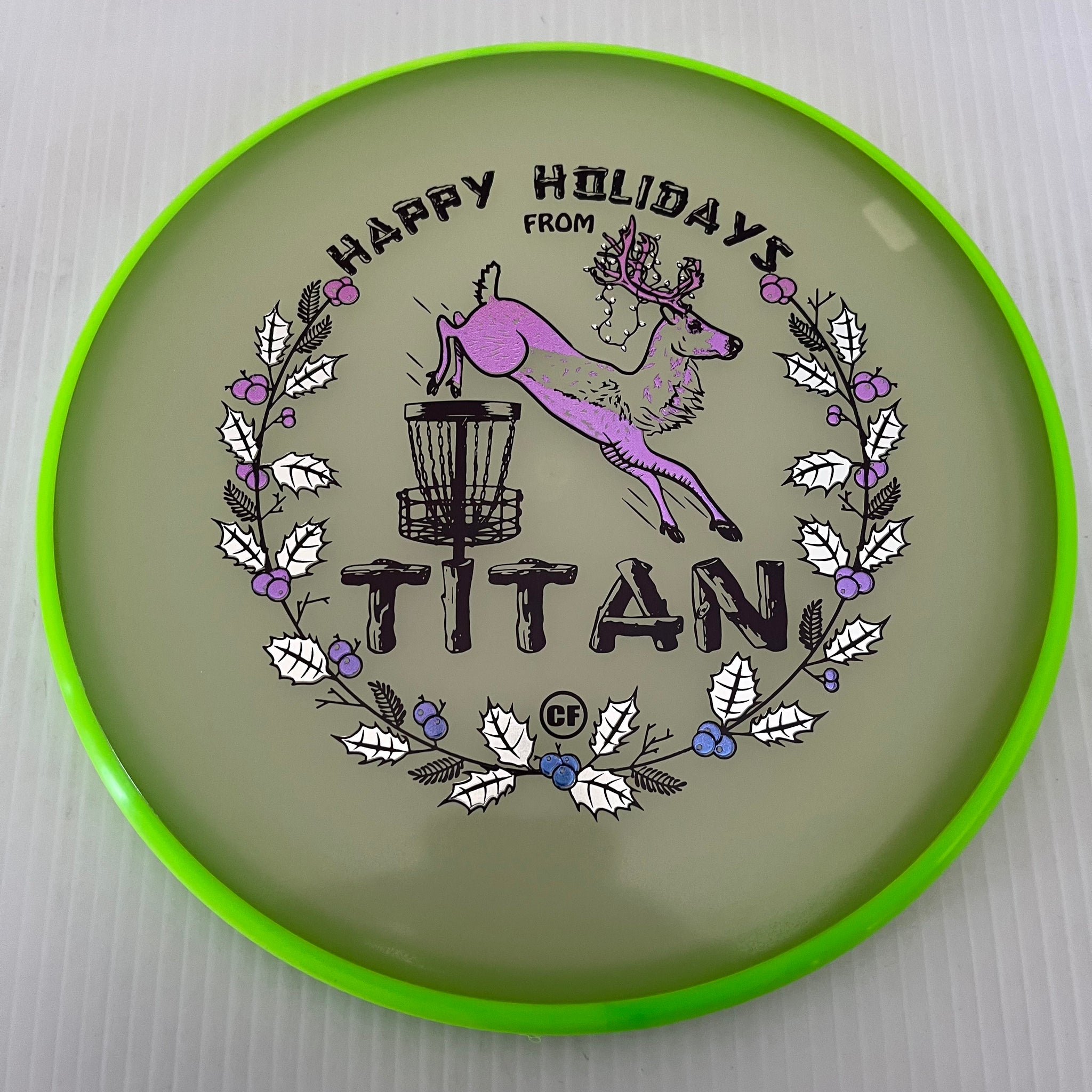 Axiom "Happy Holidays" Cory Fausch Eclipse 2.0 Glow Envy 3/3/0/2