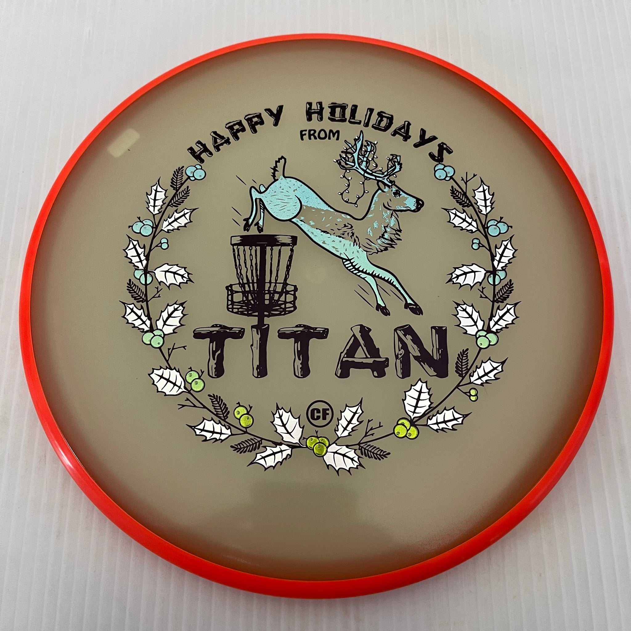 Axiom "Happy Holidays" Cory Fausch Eclipse 2.0 Glow Envy 3/3/0/2