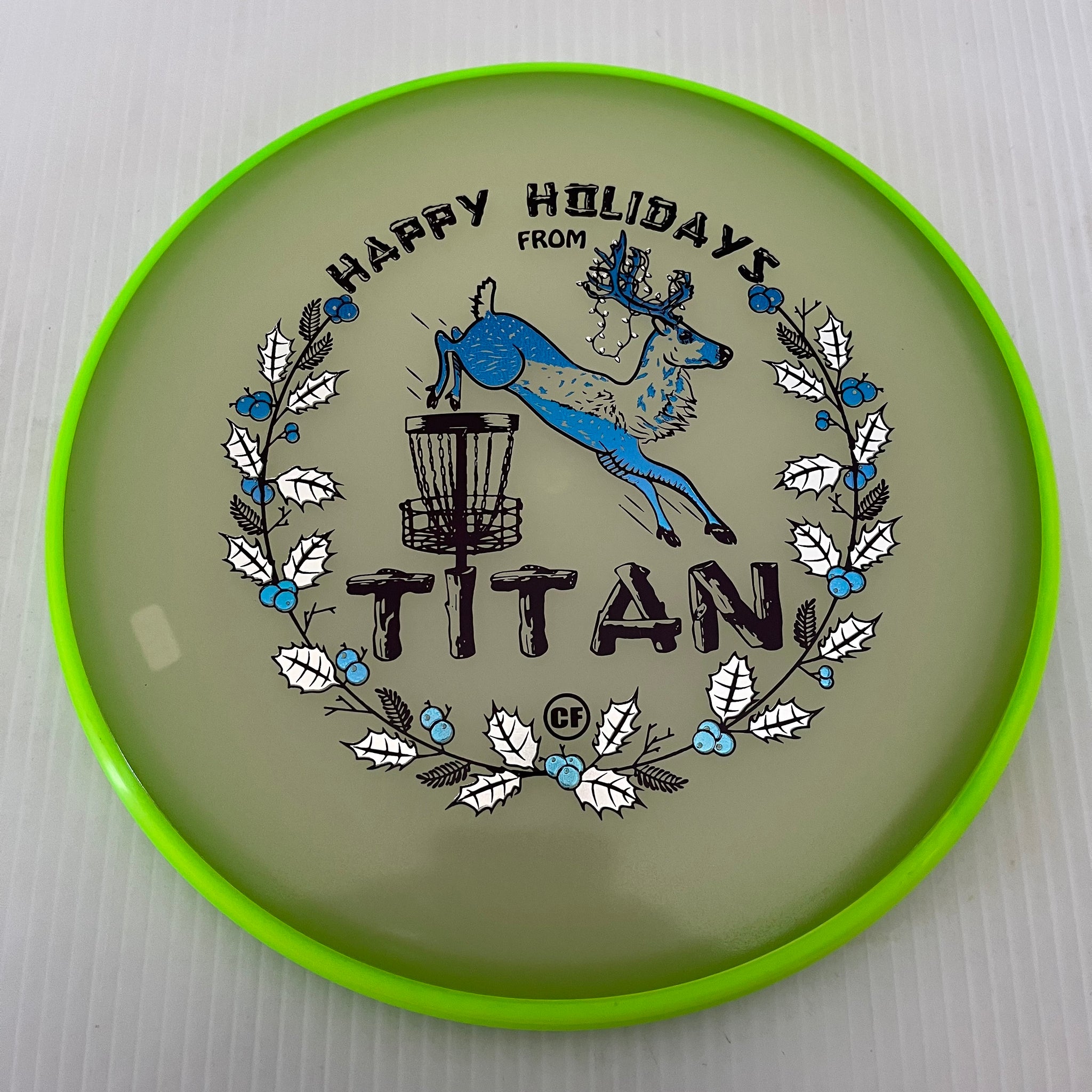 Axiom "Happy Holidays" Cory Fausch Eclipse 2.0 Glow Envy 3/3/0/2