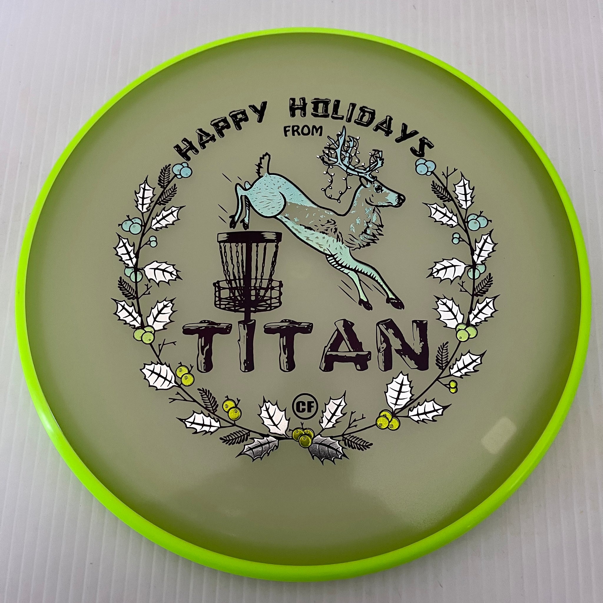 Axiom "Happy Holidays" Cory Fausch Eclipse 2.0 Glow Envy 3/3/0/2