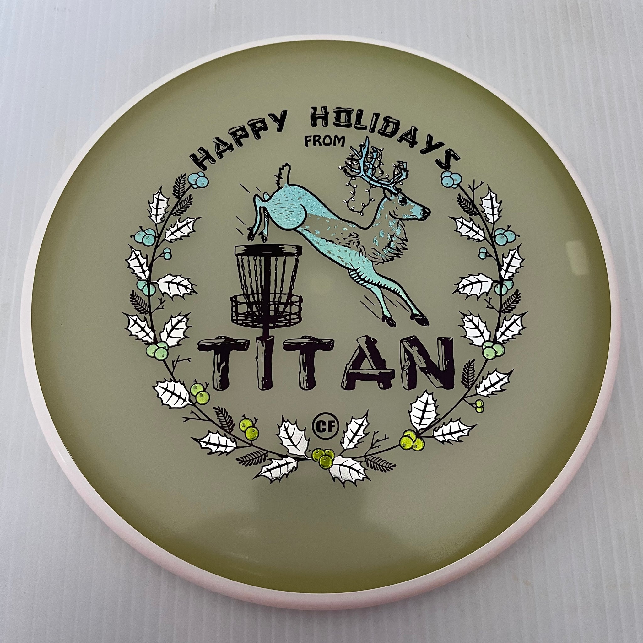 Axiom "Happy Holidays" Cory Fausch Eclipse 2.0 Glow Envy 3/3/0/2