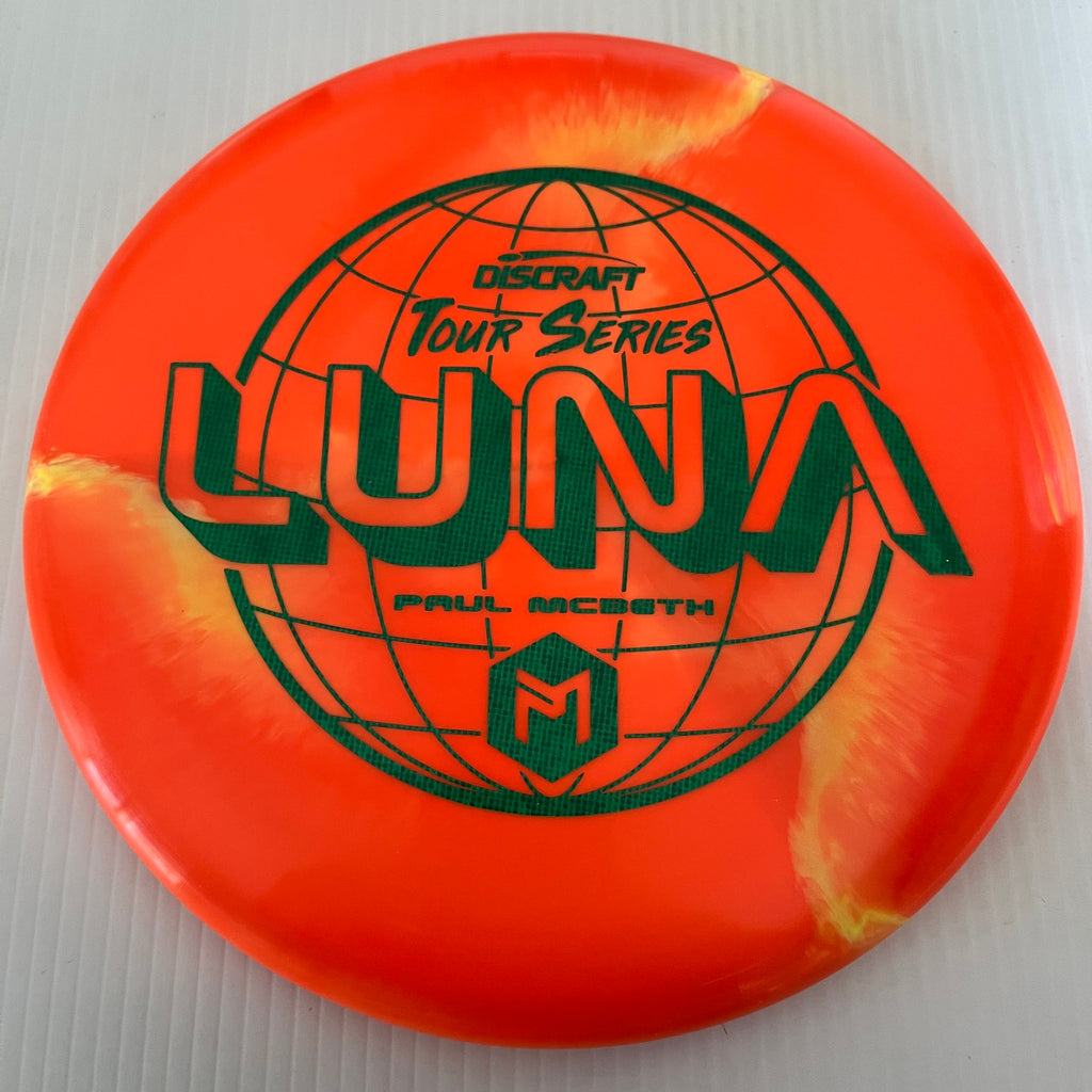 Discraft 2022 Paul McBeth Tour Series Swirly ESP Luna 3/4/0/2