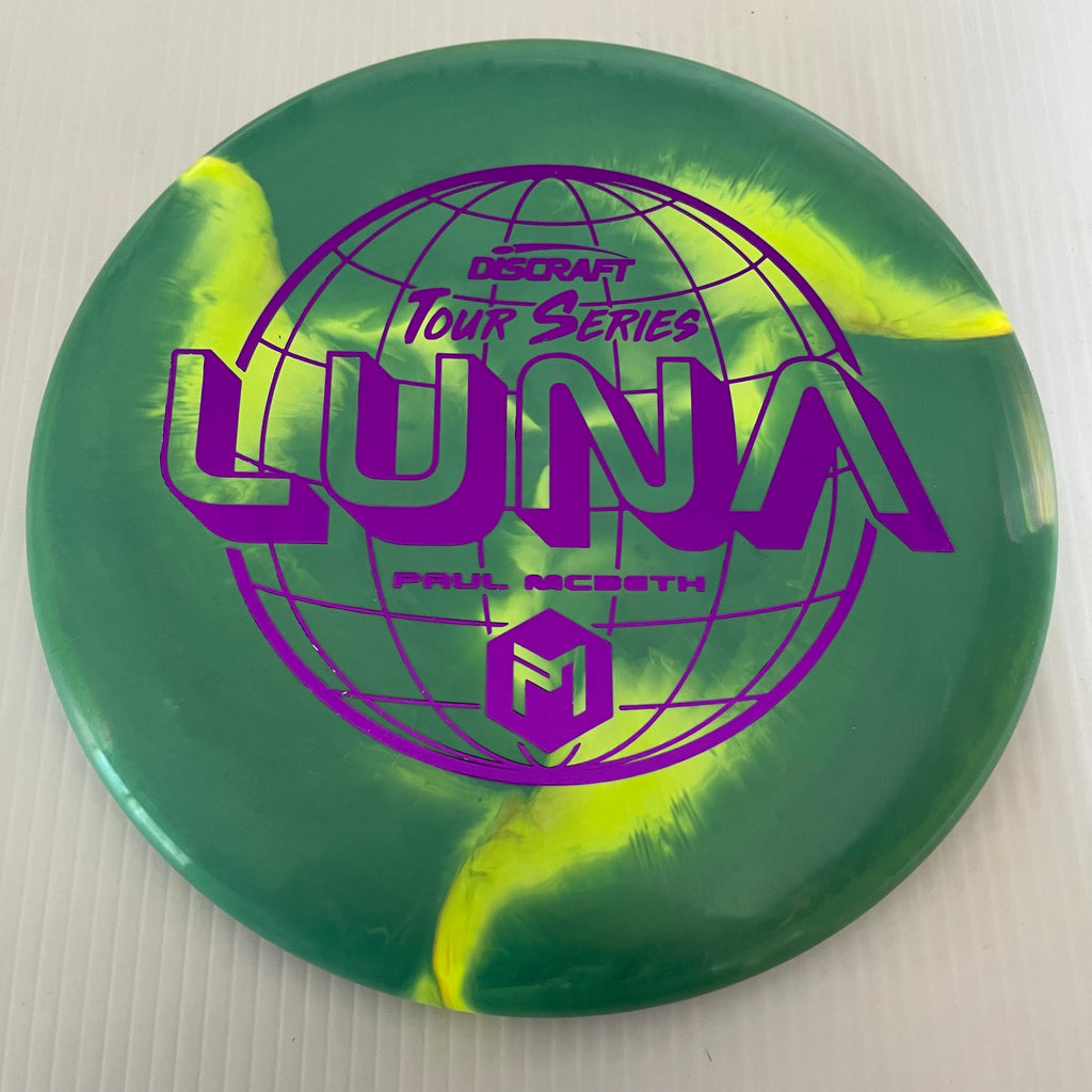 Discraft 2022 Paul McBeth Tour Series Swirly ESP Luna 3/4/0/2