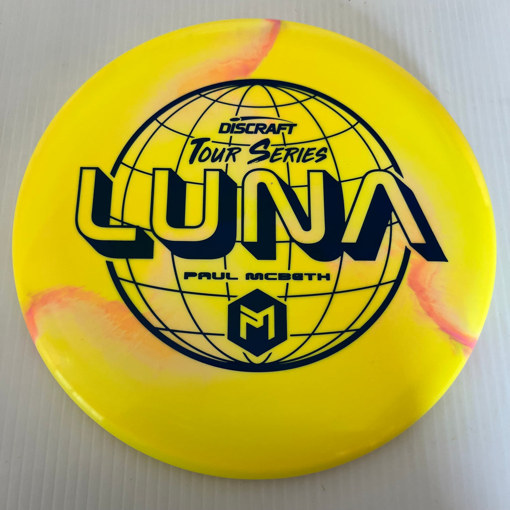 Discraft 2022 Paul McBeth Tour Series Swirly ESP Luna 3/4/0/2