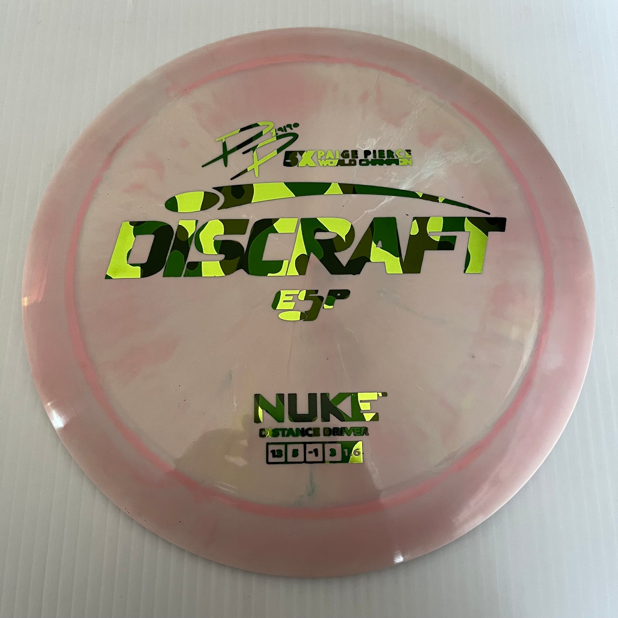 Discraft 5x Paige Pierce ESP Nuke 13/5/-1/3 (173-174g)
