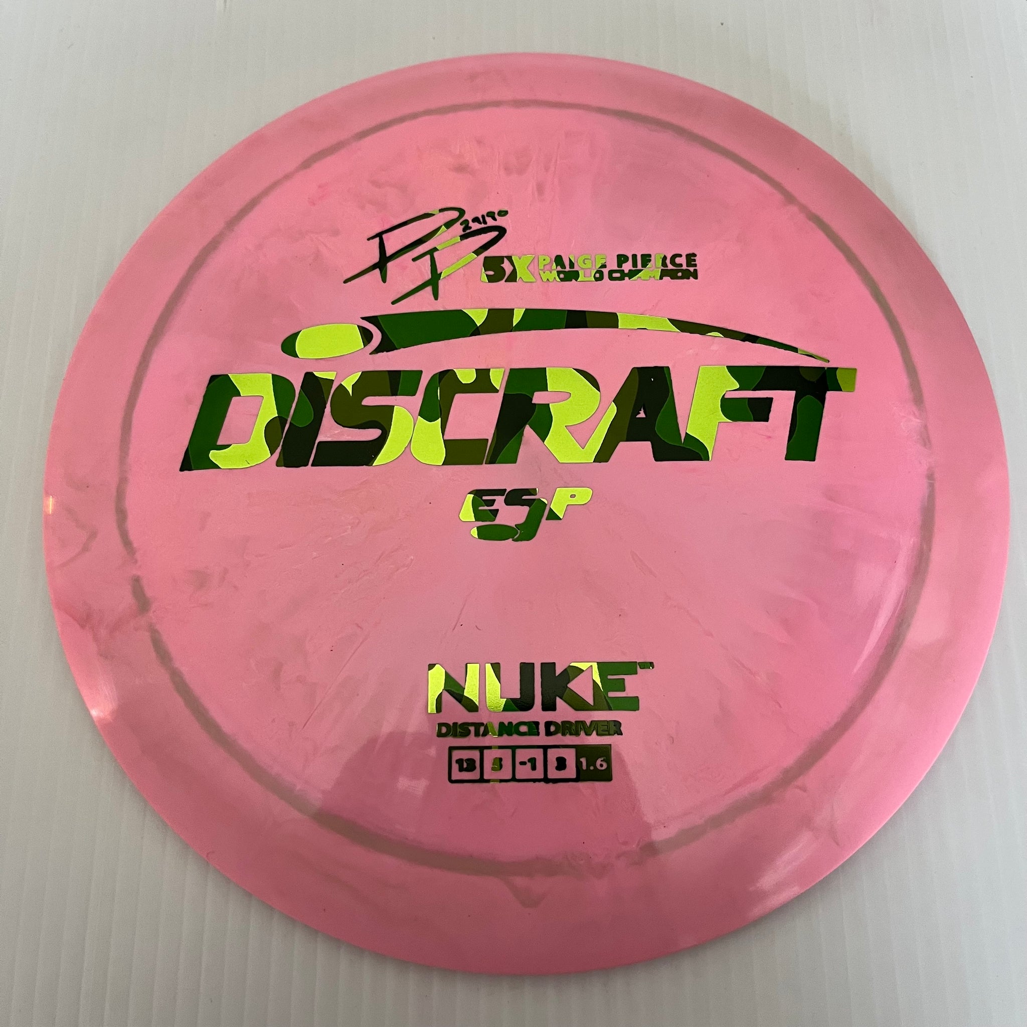 Discraft 5x Paige Pierce ESP Nuke 13/5/-1/3 (173-174g)