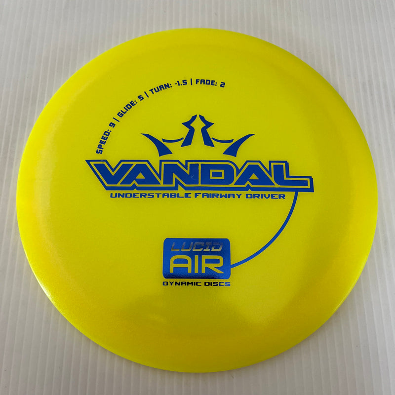 Dynamic Discs Lucid Air Vandal 9/5/-1.5/2