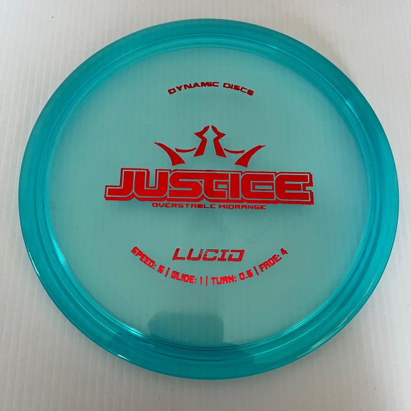 Dynamic Discs Lucid Justice 5/1/0.5/4