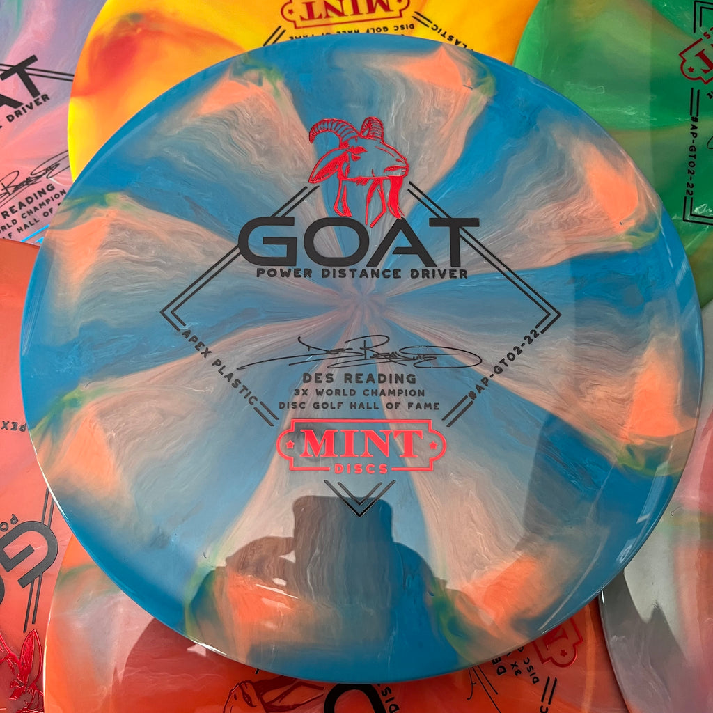 Mint Discs 2023 Des Reading Swirly Apex Goat 12/5/-1/3