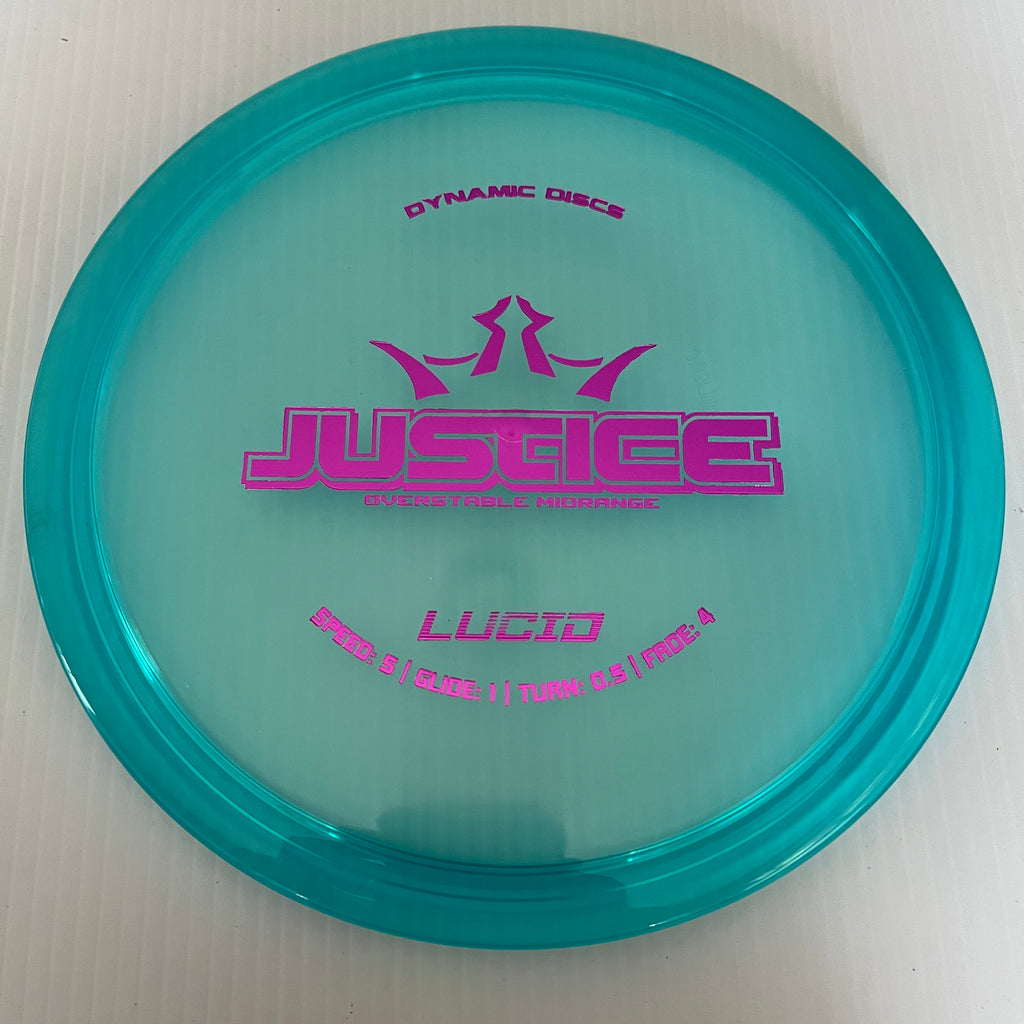 Dynamic Discs Lucid Justice 5/1/0.5/4