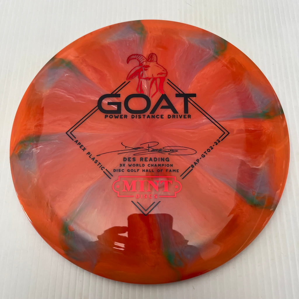 Mint Discs 2023 Des Reading Swirly Apex Goat 12/5/-1/3