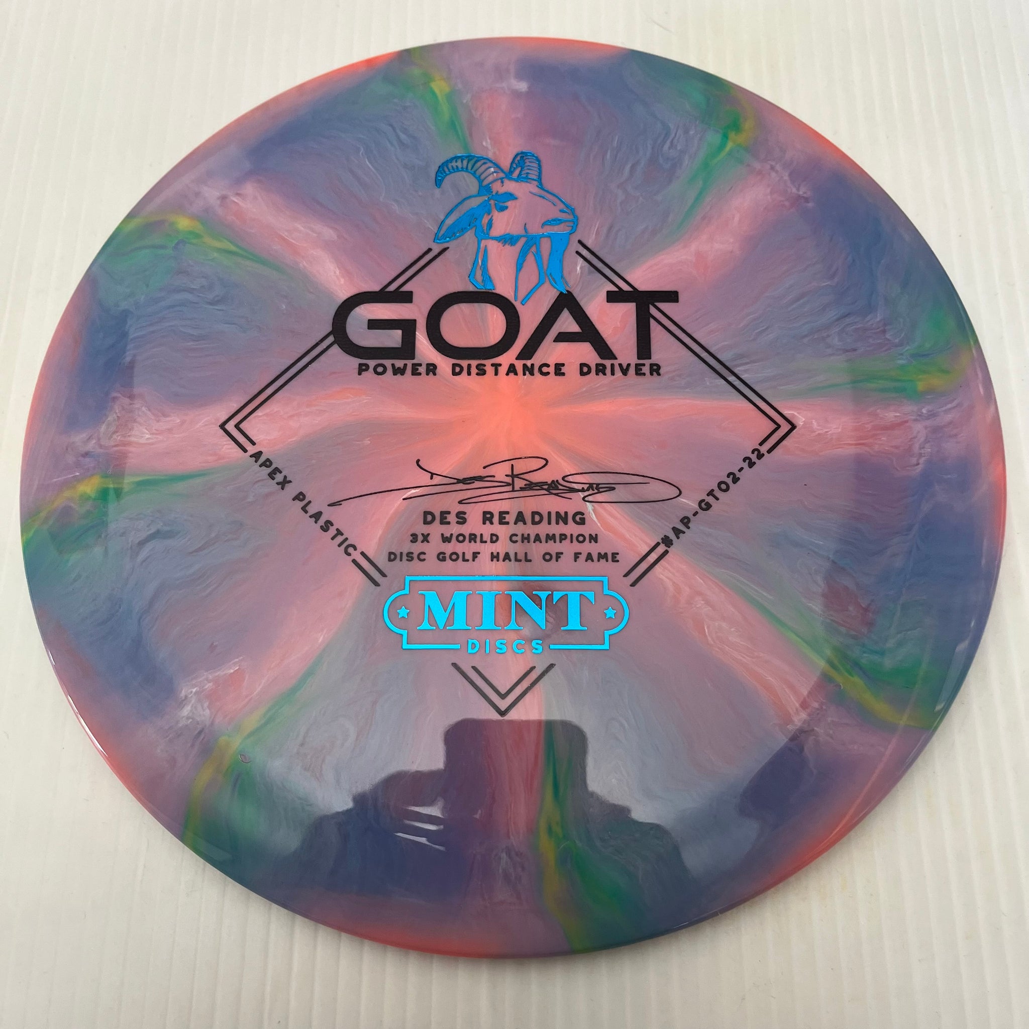 Mint Discs 2023 Des Reading Swirly Apex Goat 12/5/-1/3