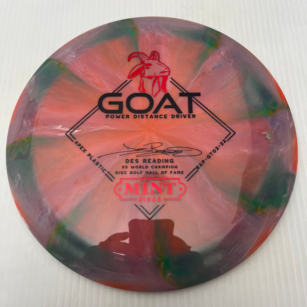 Mint Discs 2023 Des Reading Swirly Apex Goat 12/5/-1/3