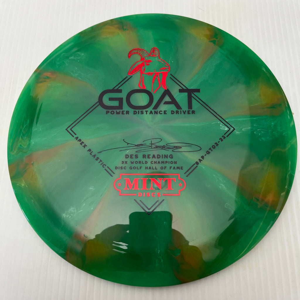 Mint Discs 2023 Des Reading Swirly Apex Goat 12/5/-1/3