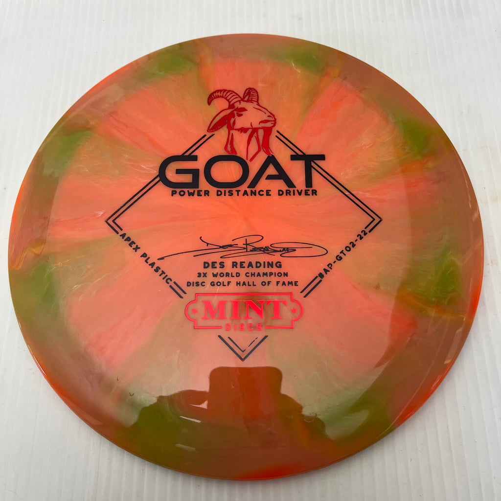 Mint Discs 2023 Des Reading Swirly Apex Goat 12/5/-1/3