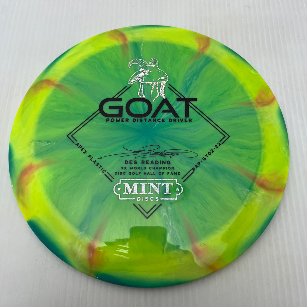 Mint Discs 2023 Des Reading Swirly Apex Goat 12/5/-1/3