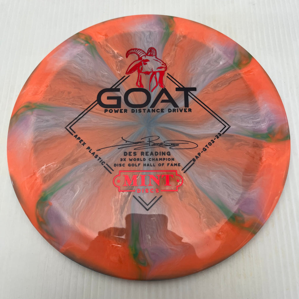 Mint Discs 2023 Des Reading Swirly Apex Goat 12/5/-1/3