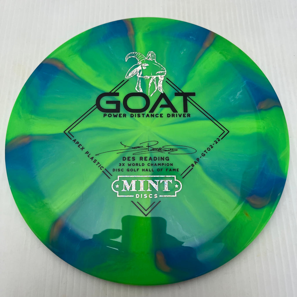Mint Discs 2023 Des Reading Swirly Apex Goat 12/5/-1/3