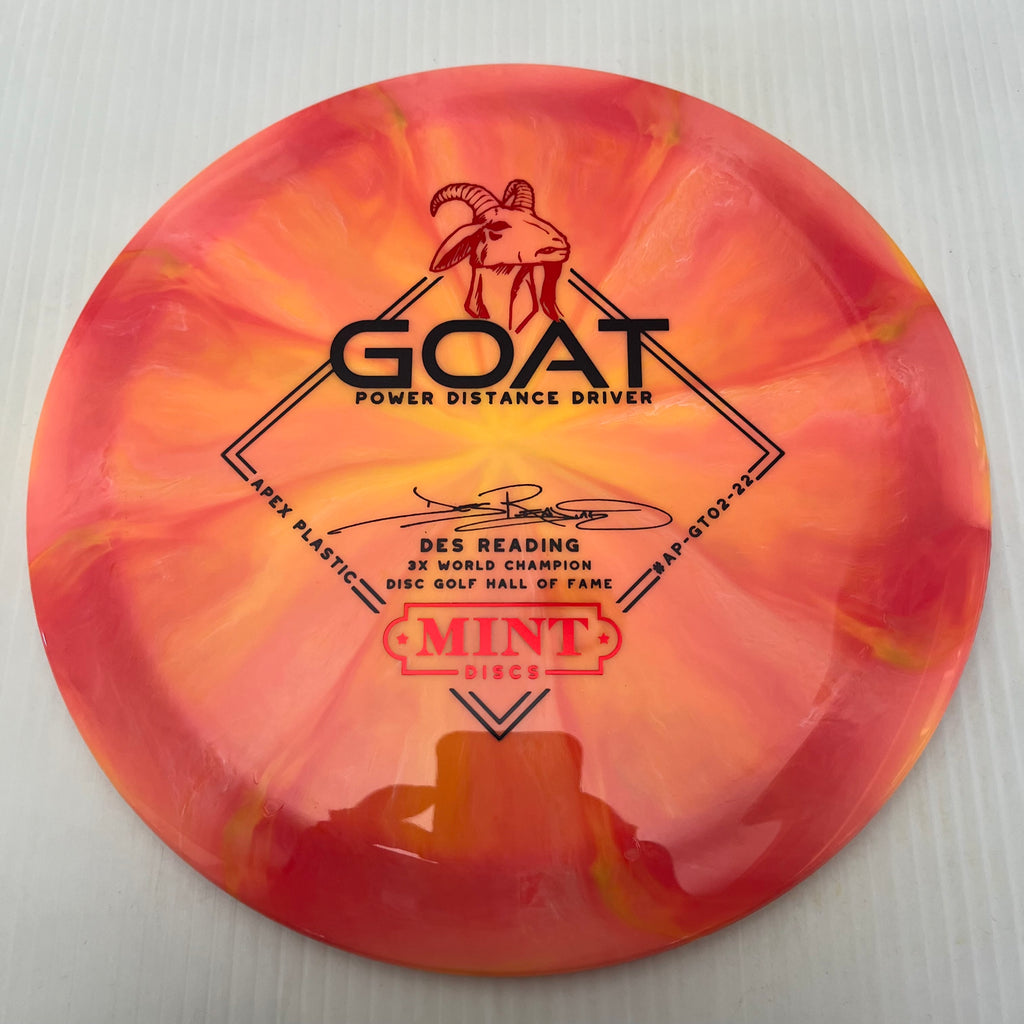 Mint Discs 2023 Des Reading Swirly Apex Goat 12/5/-1/3