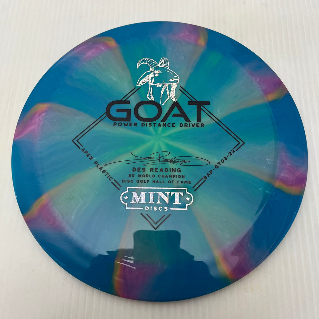 Mint Discs 2023 Des Reading Swirly Apex Goat 12/5/-1/3
