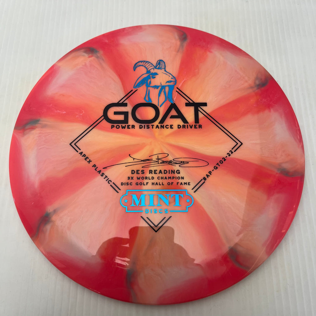 Mint Discs 2023 Des Reading Swirly Apex Goat 12/5/-1/3
