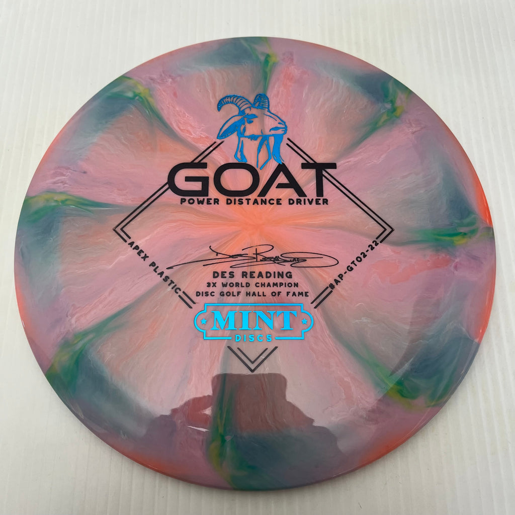 Mint Discs 2023 Des Reading Swirly Apex Goat 12/5/-1/3