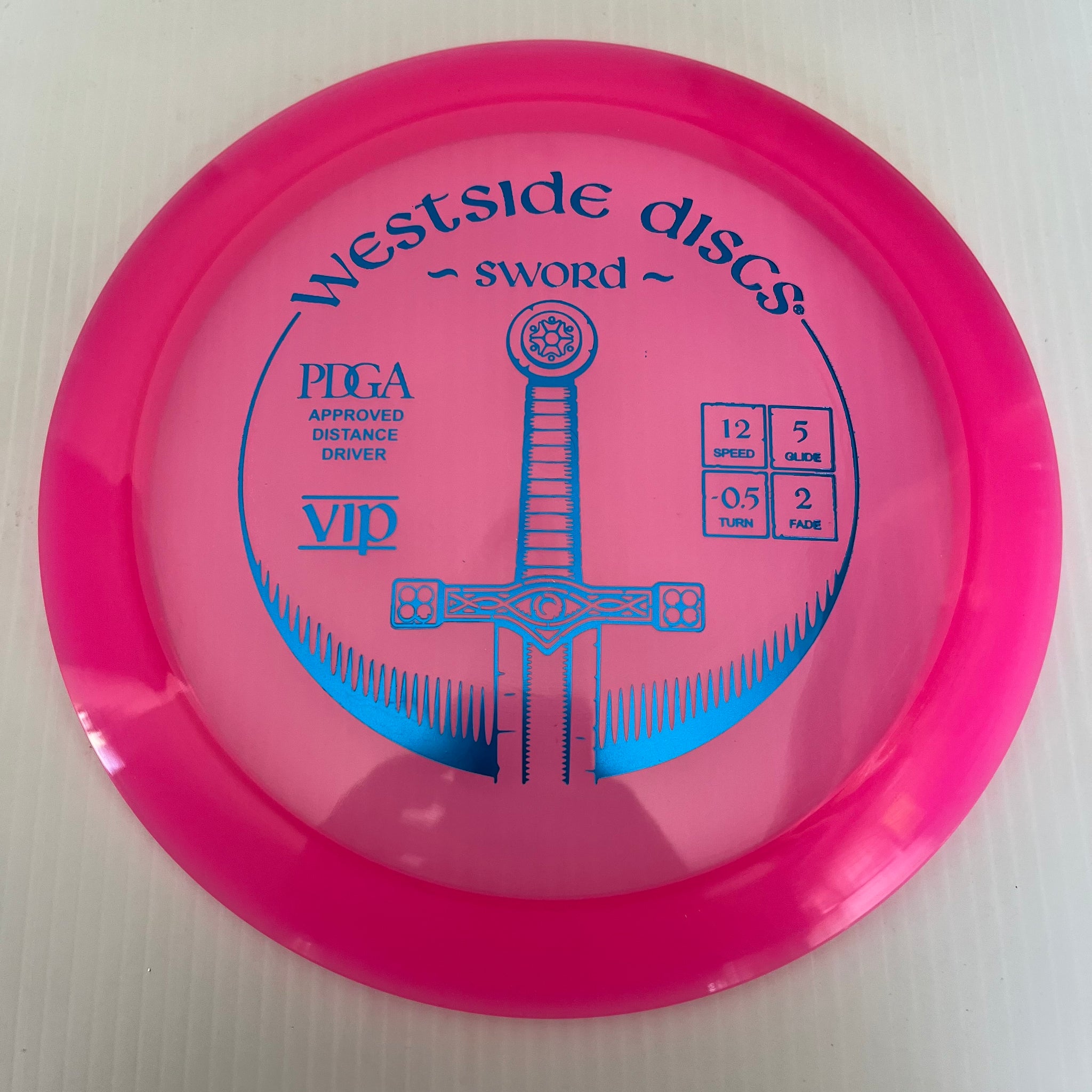 Westside Discs VIP Sword 12/5/-0.5/2