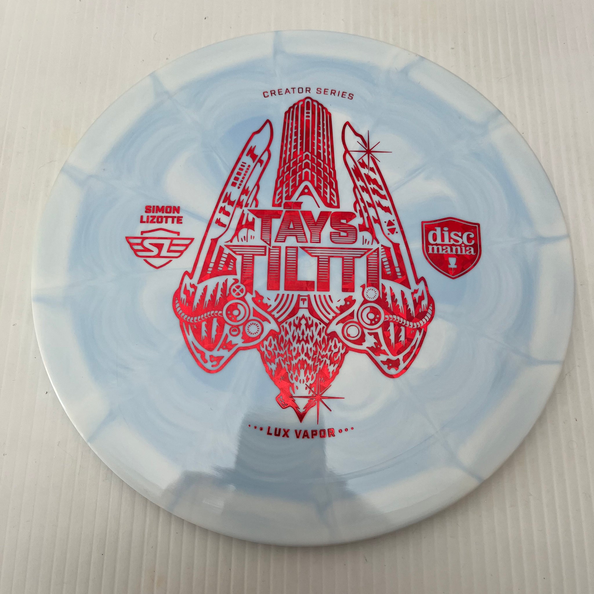 Discmania Simon Lizotte Creator Series Lux Vapor Tays Tiltti (Full Tilt) 9/1/1/6