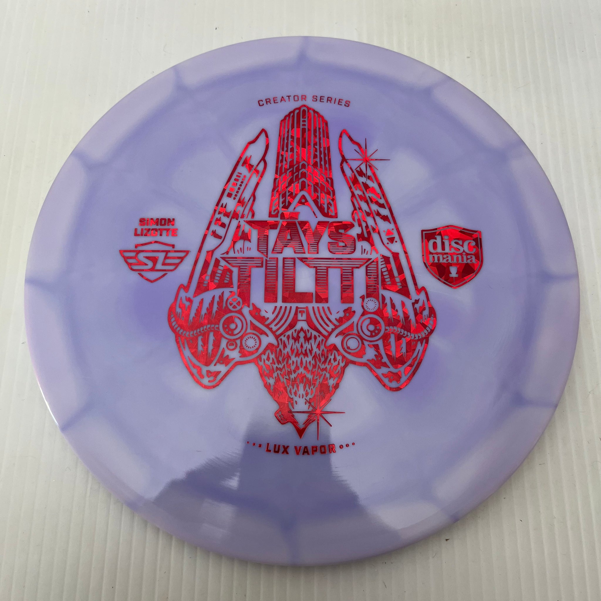 Discmania Simon Lizotte Creator Series Lux Vapor Tays Tiltti (Full Tilt) 9/1/1/6