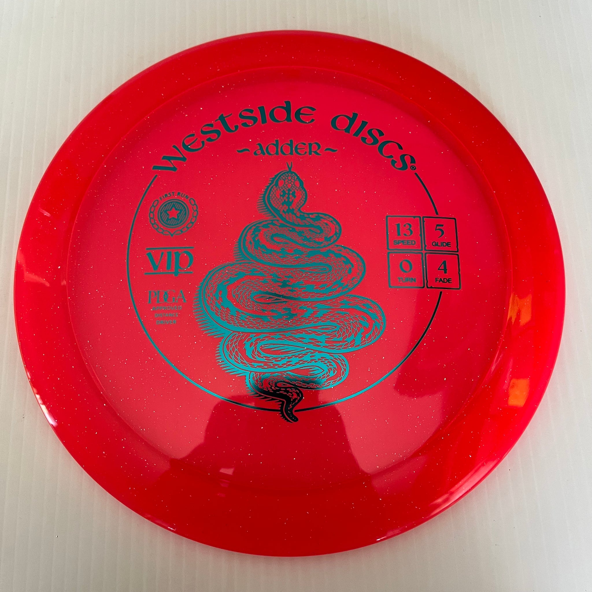Westside Discs First Run VIP Adder 13/5/0/4