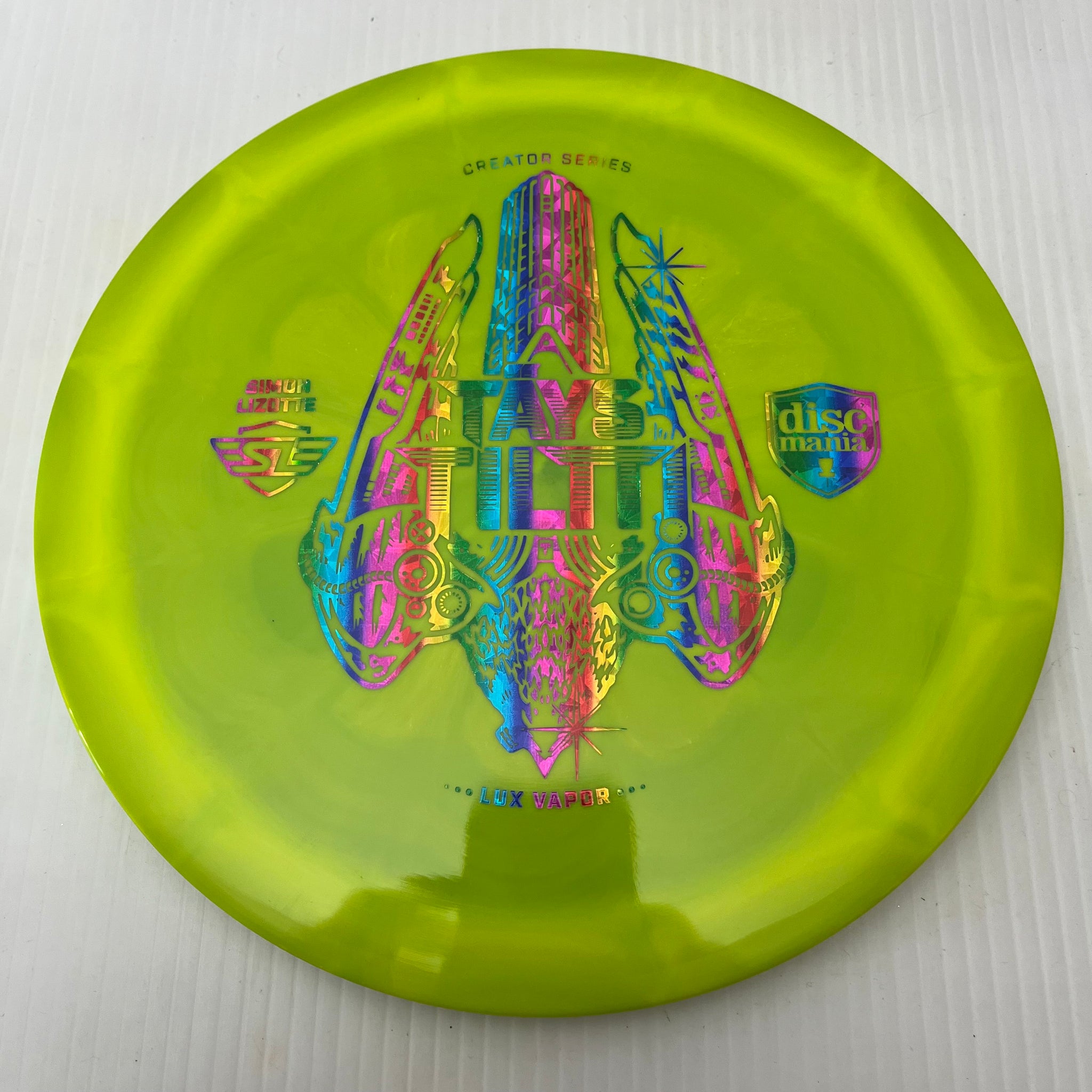 Discmania Simon Lizotte Creator Series Lux Vapor Tays Tiltti (Full Tilt) 9/1/1/6