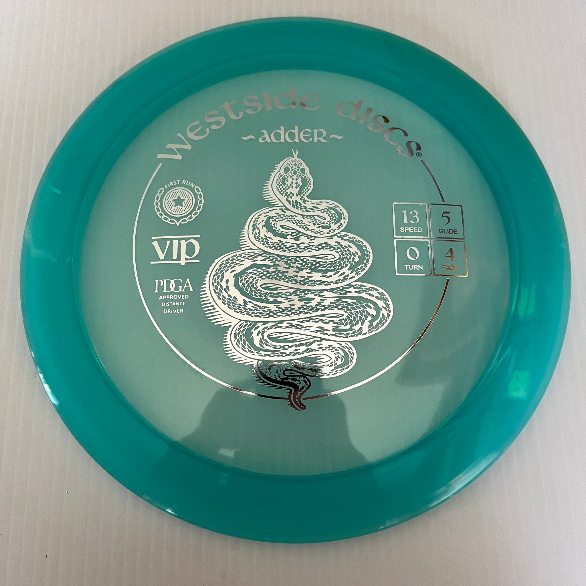 Westside Discs First Run VIP Adder 13/5/0/4