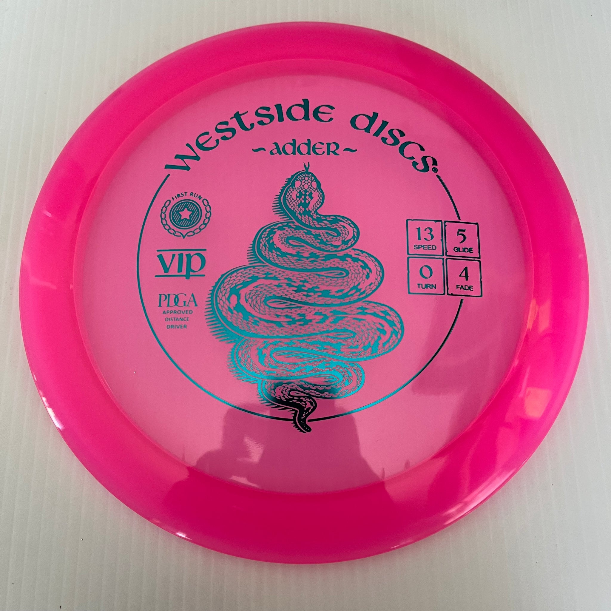 Westside Discs First Run VIP Adder 13/5/0/4