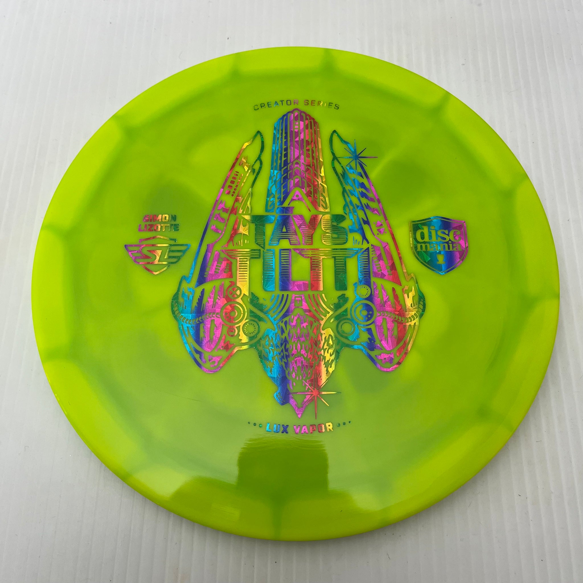 Discmania Simon Lizotte Creator Series Lux Vapor Tays Tiltti (Full Tilt) 9/1/1/6