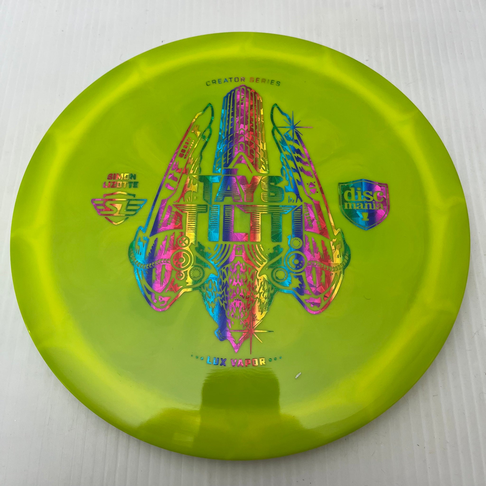 Discmania Simon Lizotte Creator Series Lux Vapor Tays Tiltti (Full Tilt) 9/1/1/6