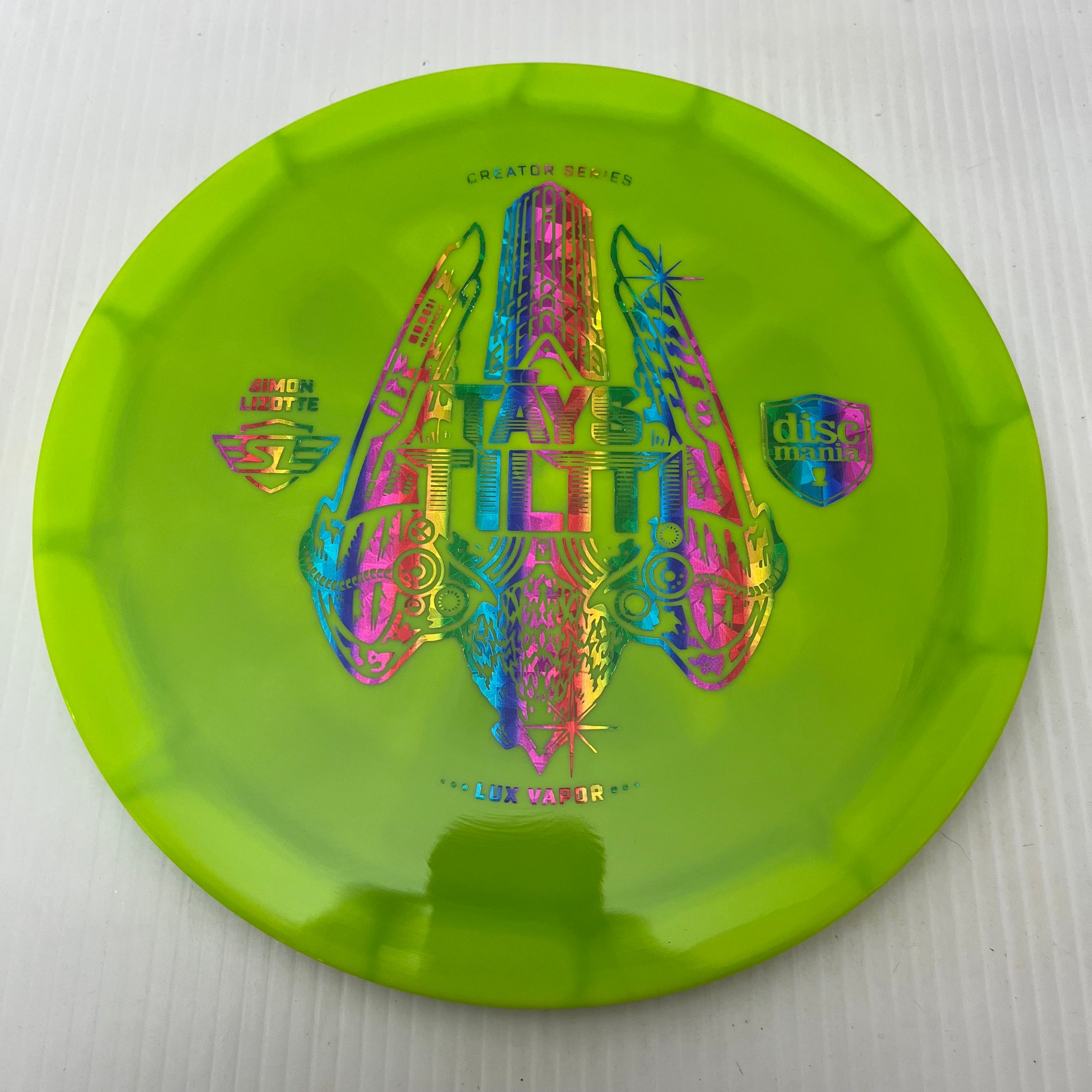 Discmania Simon Lizotte Creator Series Lux Vapor Tays Tiltti (Full Tilt) 9/1/1/6