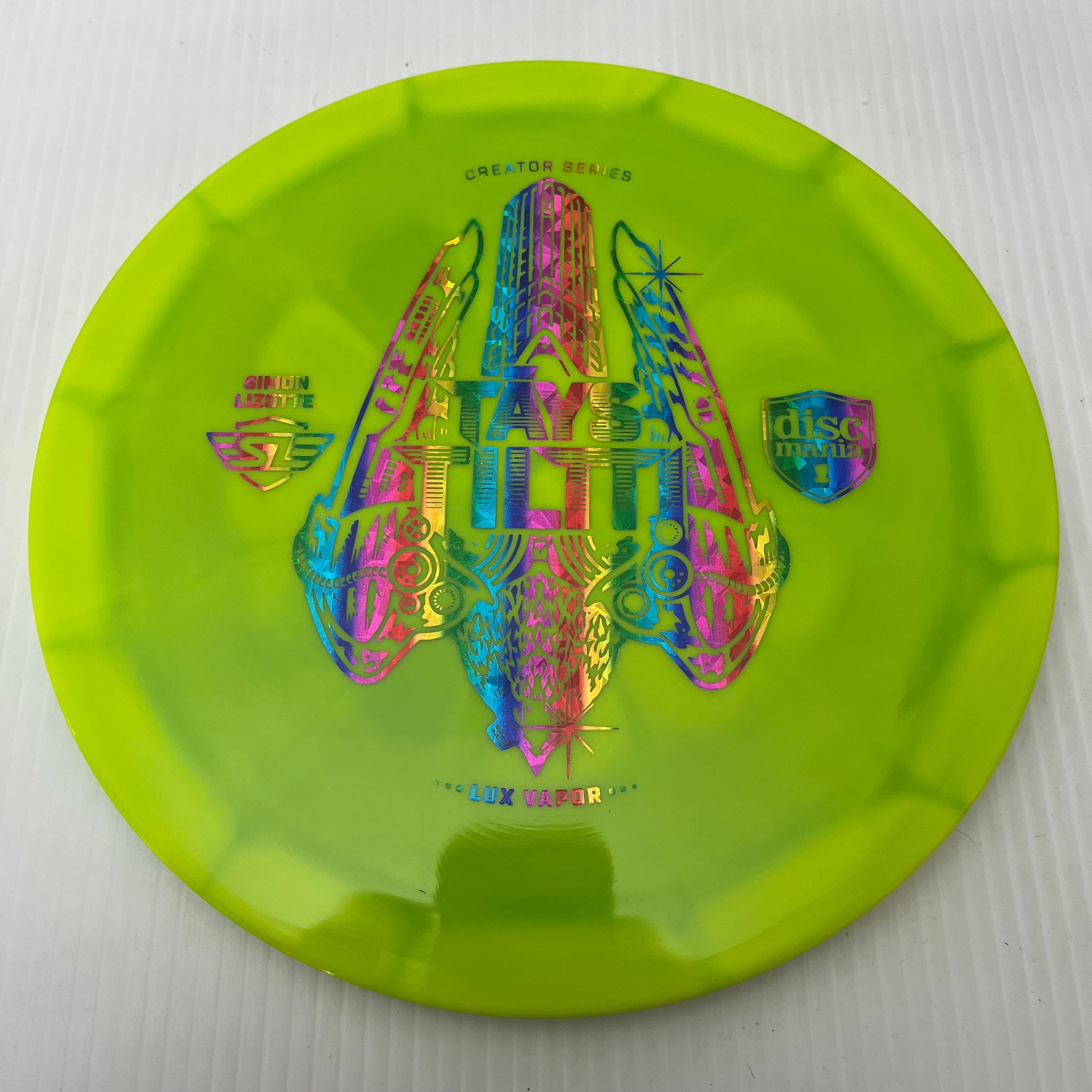 Discmania Simon Lizotte Creator Series Lux Vapor Tays Tiltti (Full Tilt) 9/1/1/6