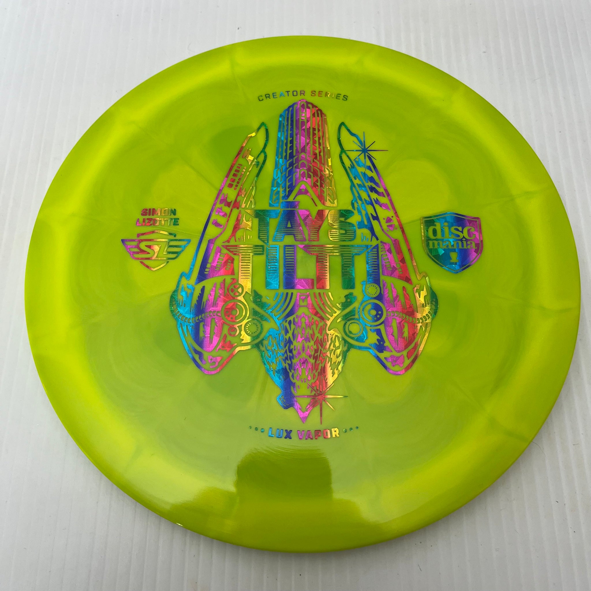 Discmania Simon Lizotte Creator Series Lux Vapor Tays Tiltti (Full Tilt) 9/1/1/6