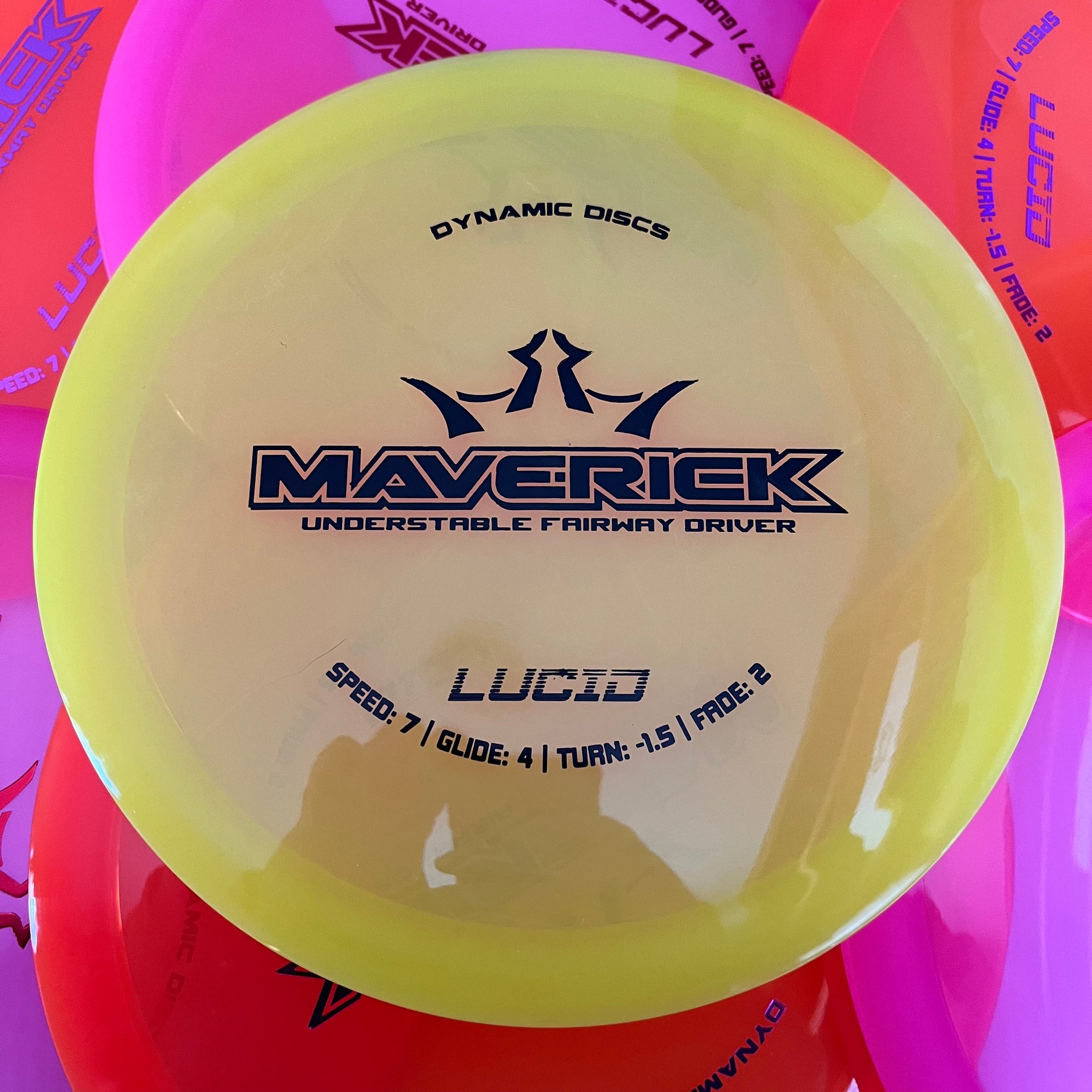 Dynamic Discs Lucid Maverick 7/4/-1.5/2
