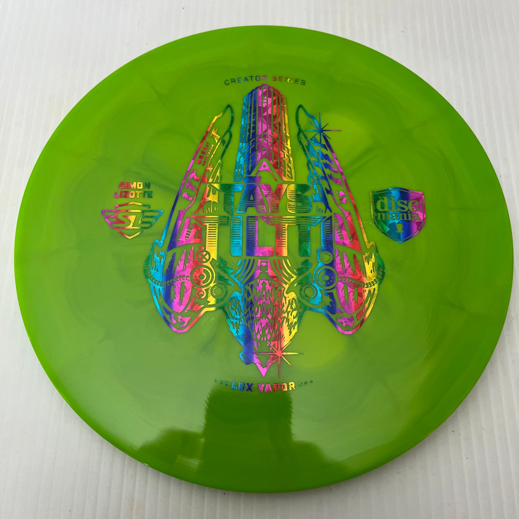 Discmania Simon Lizotte Creator Series Lux Vapor Tays Tiltti (Full Tilt) 9/1/1/6