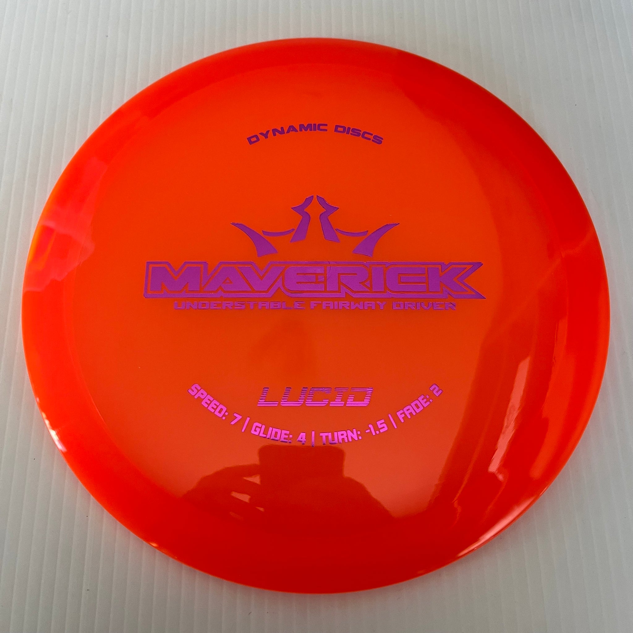 Dynamic Discs Lucid Maverick 7/4/-1.5/2