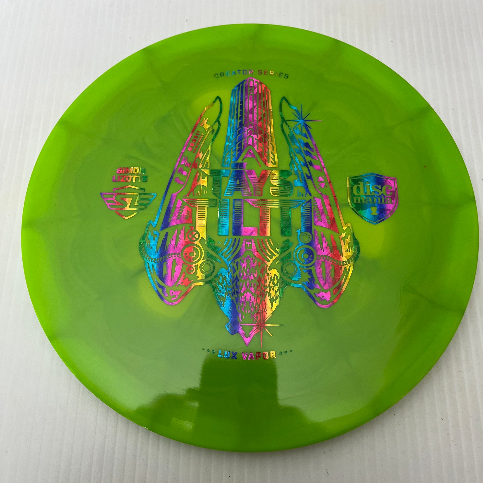 Discmania Simon Lizotte Creator Series Lux Vapor Tays Tiltti (Full Tilt) 9/1/1/6