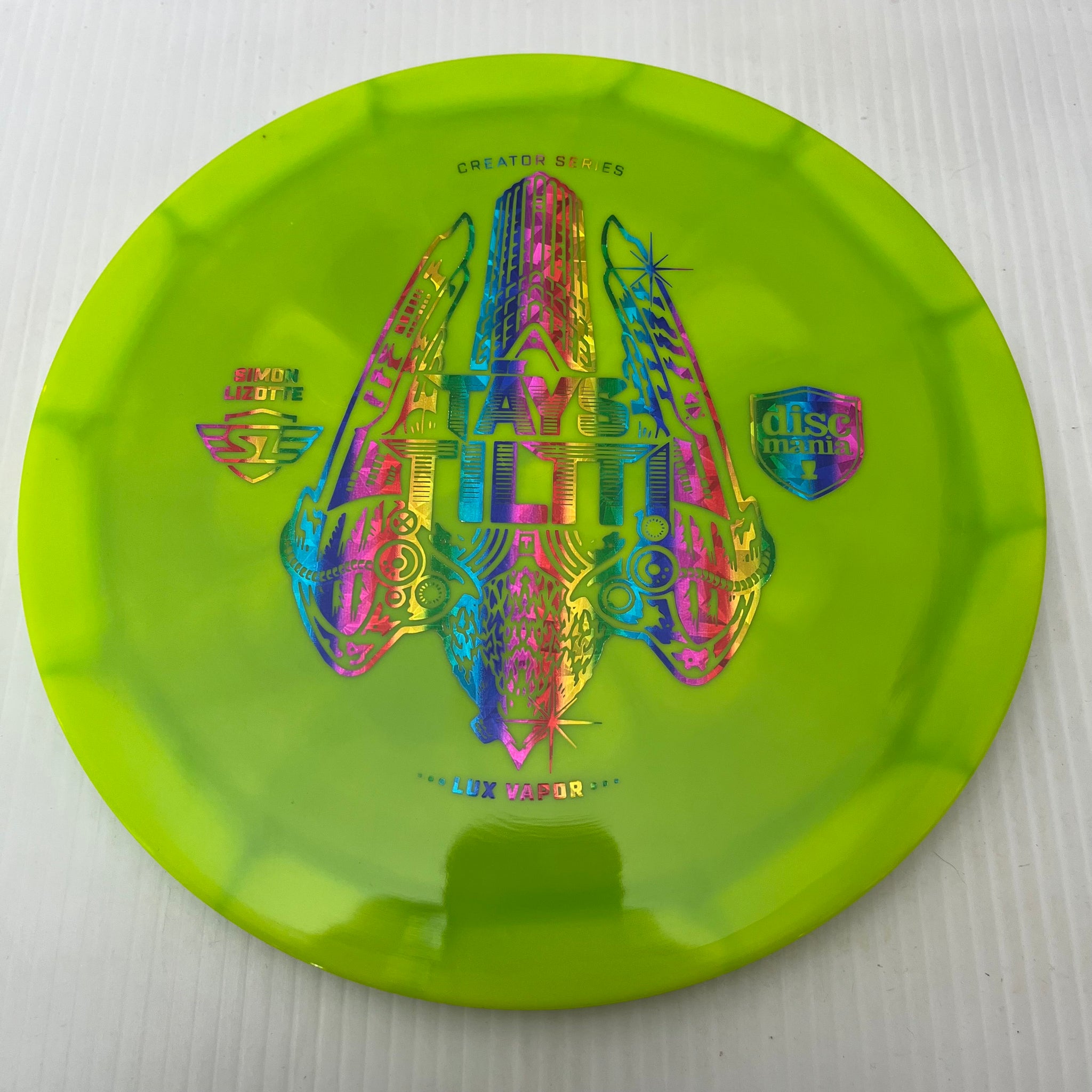 Discmania Simon Lizotte Creator Series Lux Vapor Tays Tiltti (Full Tilt) 9/1/1/6
