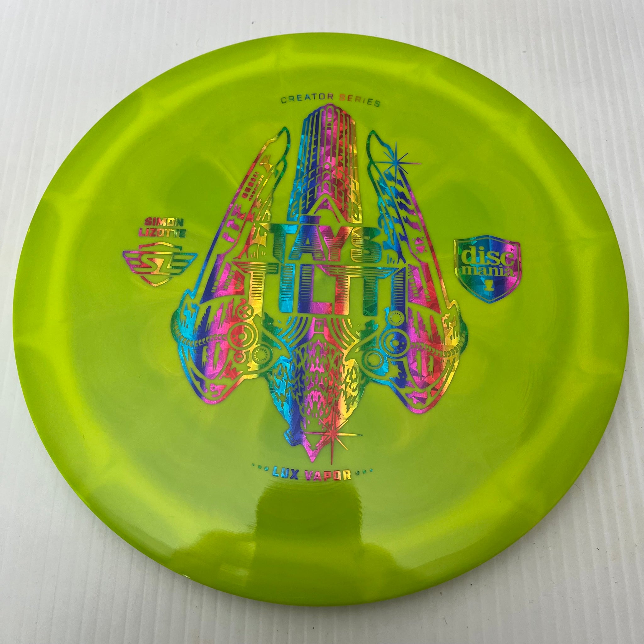 Discmania Simon Lizotte Creator Series Lux Vapor Tays Tiltti (Full Tilt) 9/1/1/6