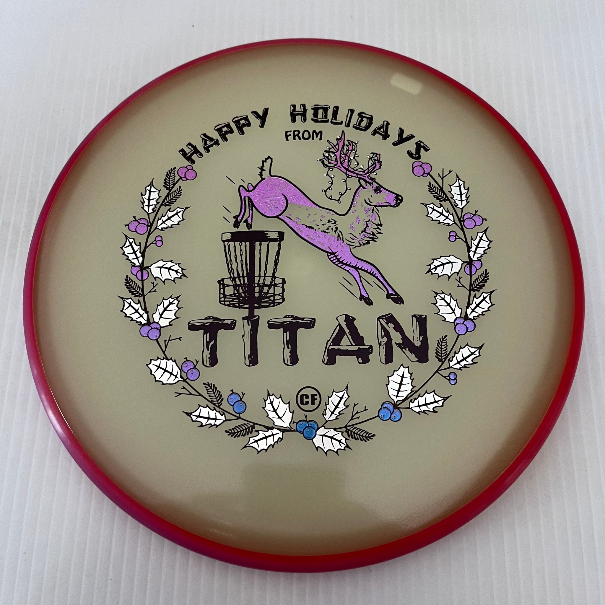 Axiom "Happy Holidays" Cory Fausch Eclipse 2.0 Glow Envy 3/3/0/2