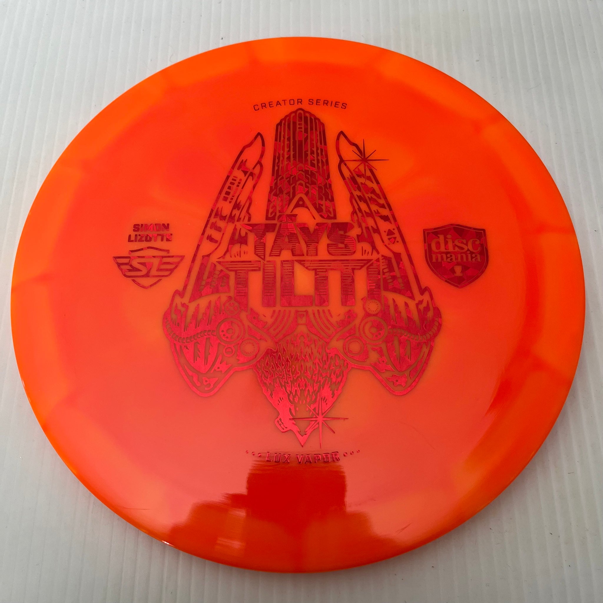 Discmania Simon Lizotte Creator Series Lux Vapor Tays Tiltti (Full Tilt) 9/1/1/6